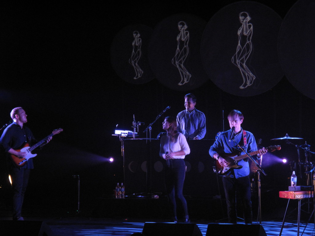 Bombay Bicycle Club performing at Algonquin Commons Theatre on Friday, October 17th, in Ottawa.