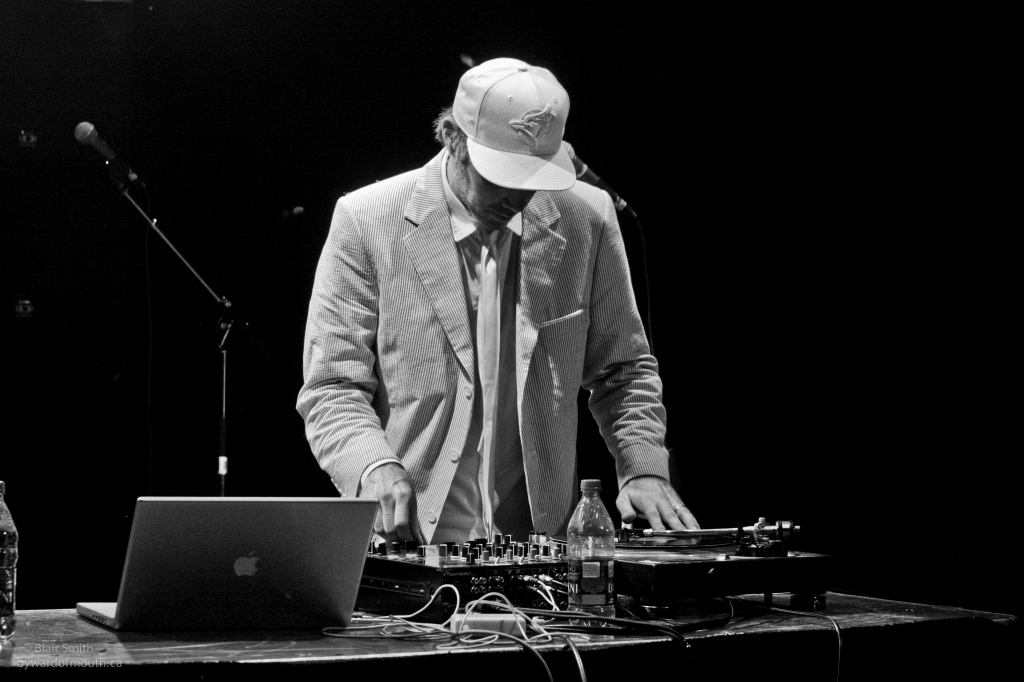Buck 65 scratching up a storm at Ottawa Bluesfest 2011. Photo: Blair Smith, Byward of Mouth