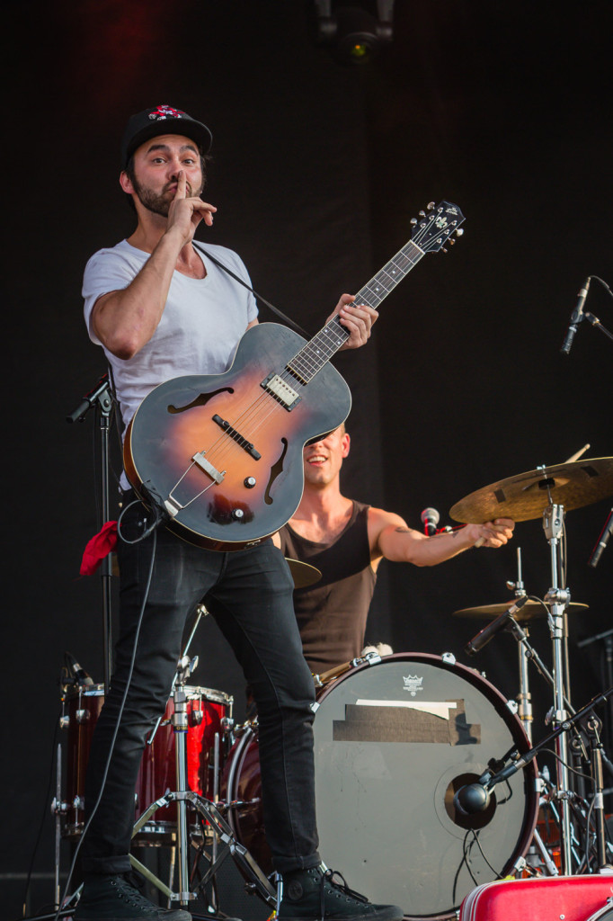 Shakey Graves performing at the RBC Bluesfest in Ottawa on Saturday, July 11, 2015. ~ RBC Bluesfest Press Images, Photo: Scott Penner