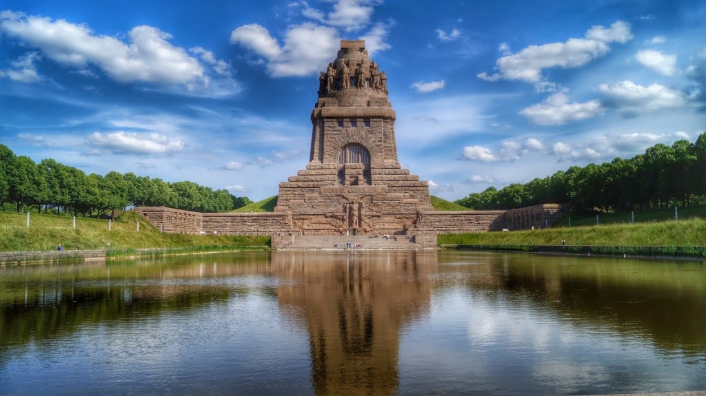The amazing war memorial in Leipzig, Germany called Monument of the Battle of the Nations.