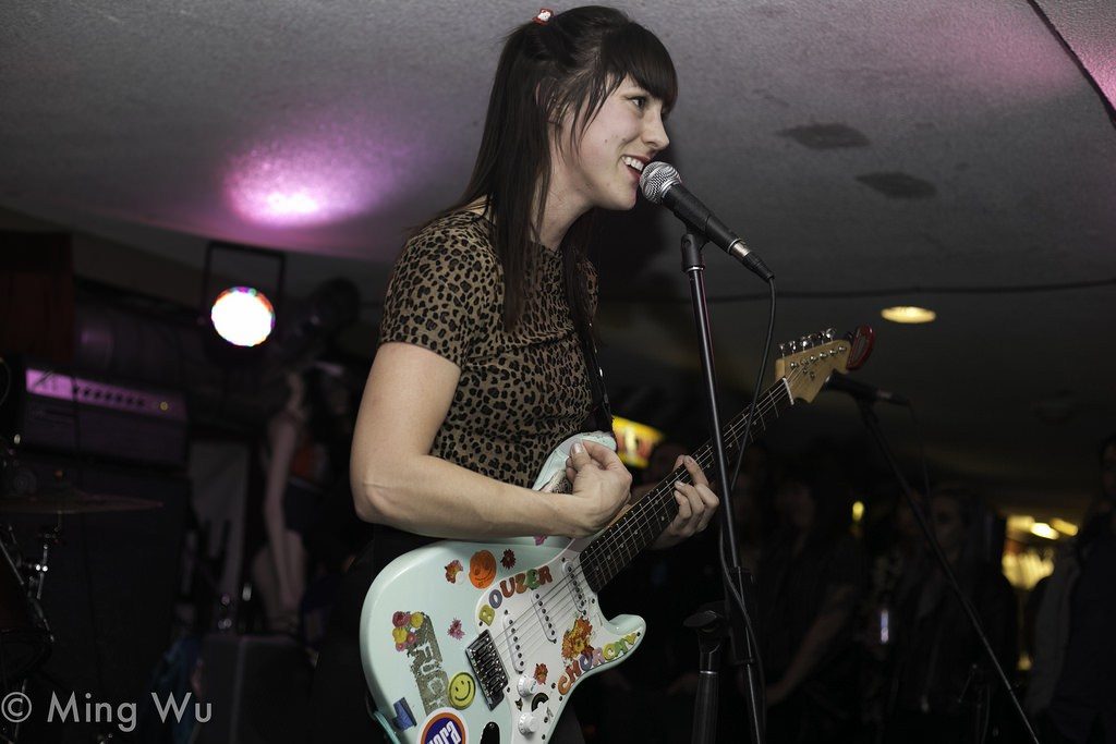 Allie of Peach Kelli Pop was all smiles all night at House of Targ in Ottawa. Photo: Ming Wu