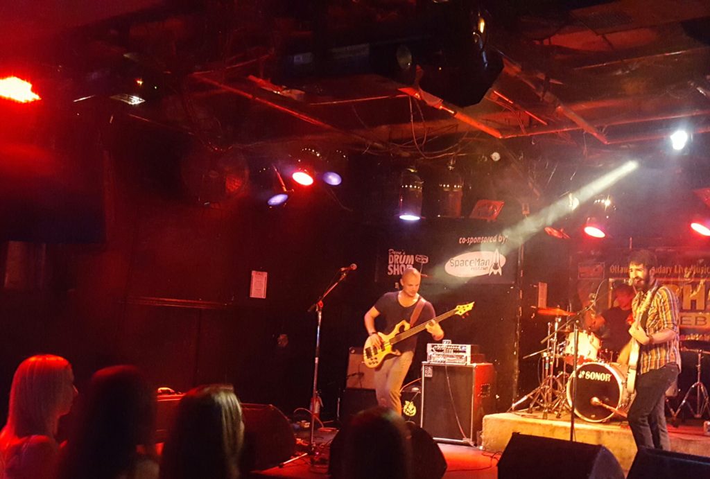 Metronome Jones rocking for Fort McMurray at Zaphod's in Ottawa.