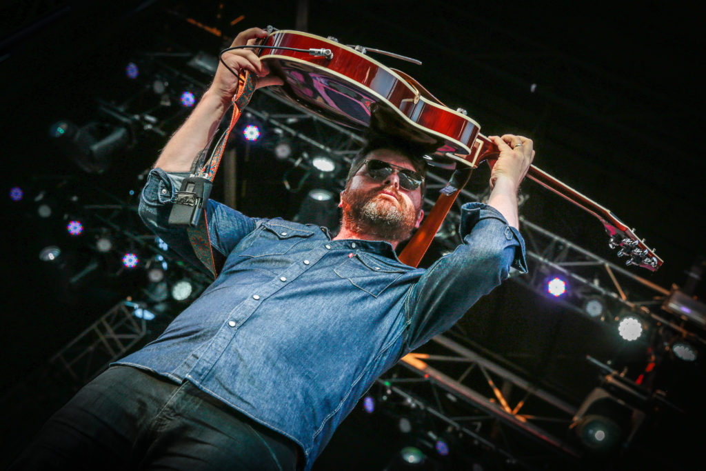 Colin Meloy of The Decemberists putting on a show at the RBC Bluesfest in Ottawa on Wednesday, July 13, 2016. ~ RBC Bluesfest Press Images PHOTO Mark Horton