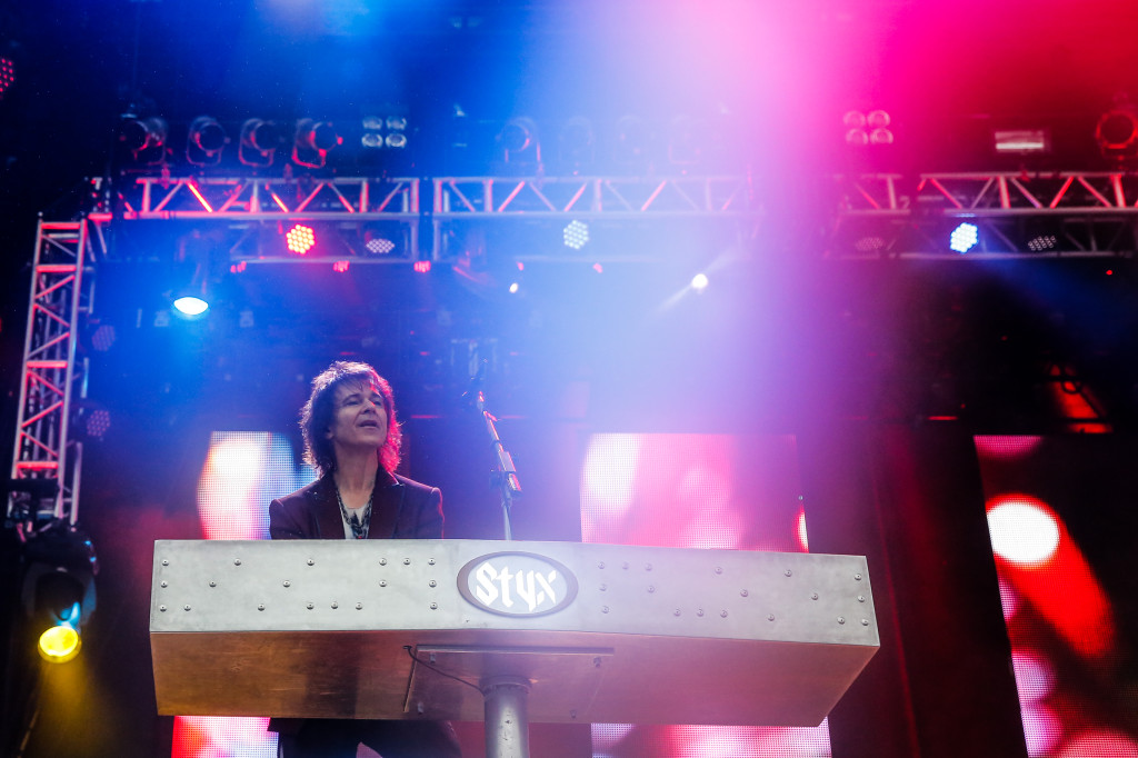 Styx on the Bell Stage at the RBC Royal Bank Bluesfest 2014.