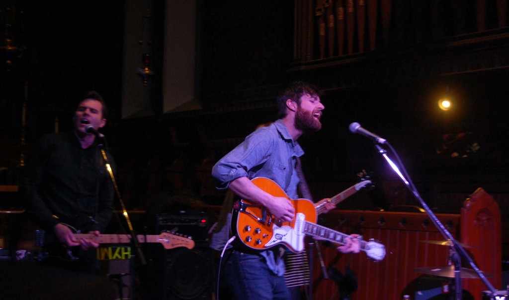 Evening Hymns playing St. Alban Church during Megaphono in Ottawa, On.