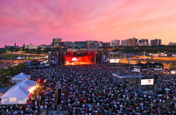 bluesfest sunset