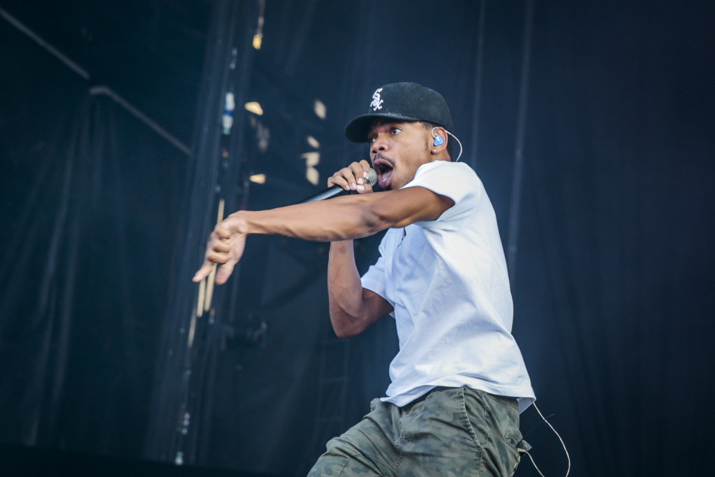 Chance the Rapper is seen here performing at the RBC Bluesfest in Ottawa on Wednesday, July 10, 2015.~RBC Bluesfest Press Images