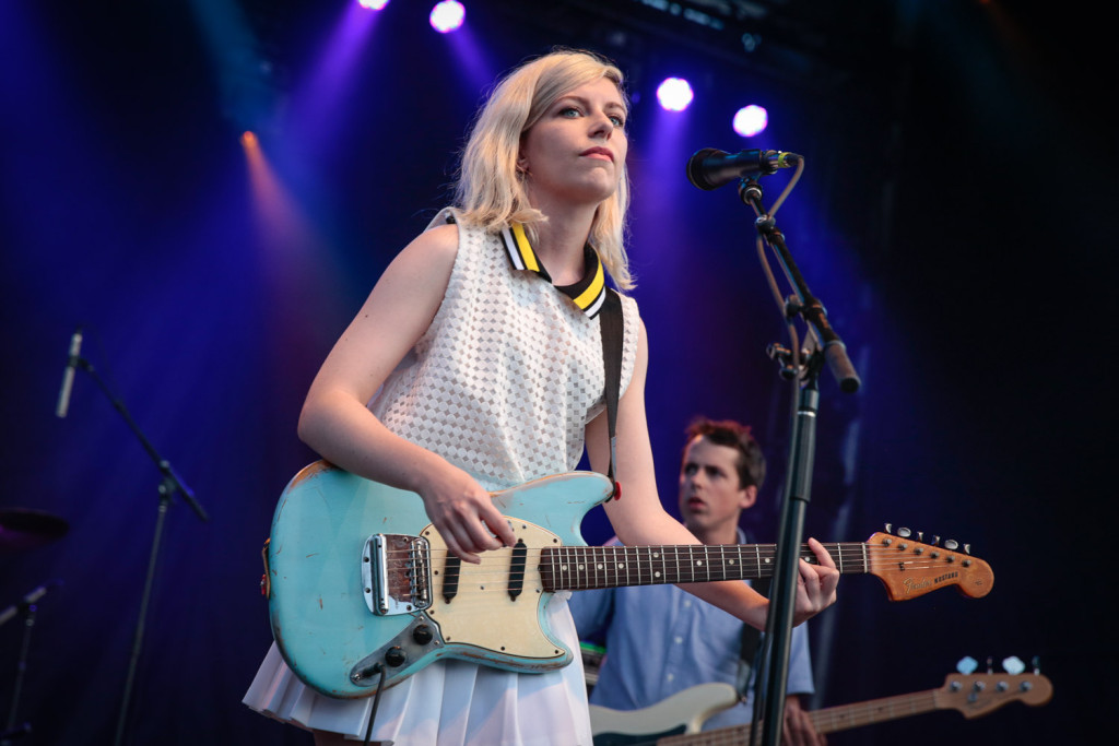 Alvvays performing at the RBC Bluesfest in Ottawa on Saturday, July 11, 2015. ~ RBC Bluesfest Press Images, Photo: Mark Horton