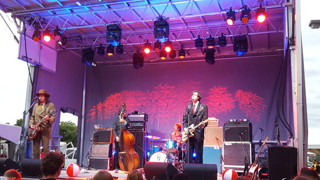 The Sadies playing Arboretum 2015 on Albert Island in Ottawa, ON.