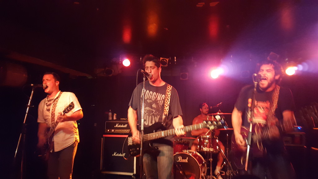 The Valveenus rocking Mavericks during their album release show in Ottawa, ON.