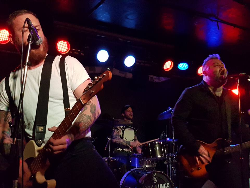 Black Lungs bringing the hardcore to Ritual Nightclub in Ottawa. Photo by Marianne Morency Landry