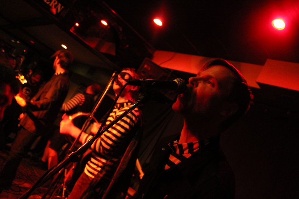 Mike Krol back at it, this time rocking the Dominion Tavern during Ottawa Explosion Weekend. Photo: Eric Scharf