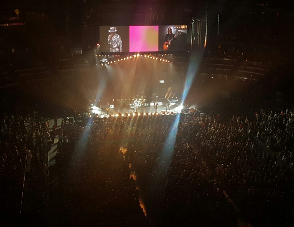 The scene at The Hip's final Ottawa show.